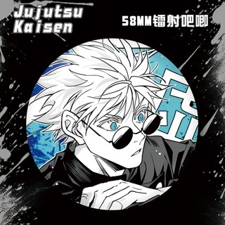 Jujutsu Kaisen Itadori Yuji Gojo Toge Anime Manga Tinplate Kim Loại Huy Hiệu Pin Anime Ngoại Vi Sưu Tập Quà Tặng