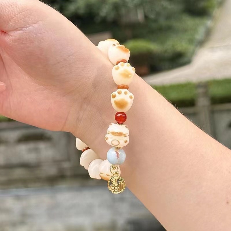Dễ Thương Mèo Móng Vuốt Vòng Tay Cặp Đôi Độc Đáo Sáng Tạo Nam Nữ Vòng Tay Ngày Lễ Quà Tặng