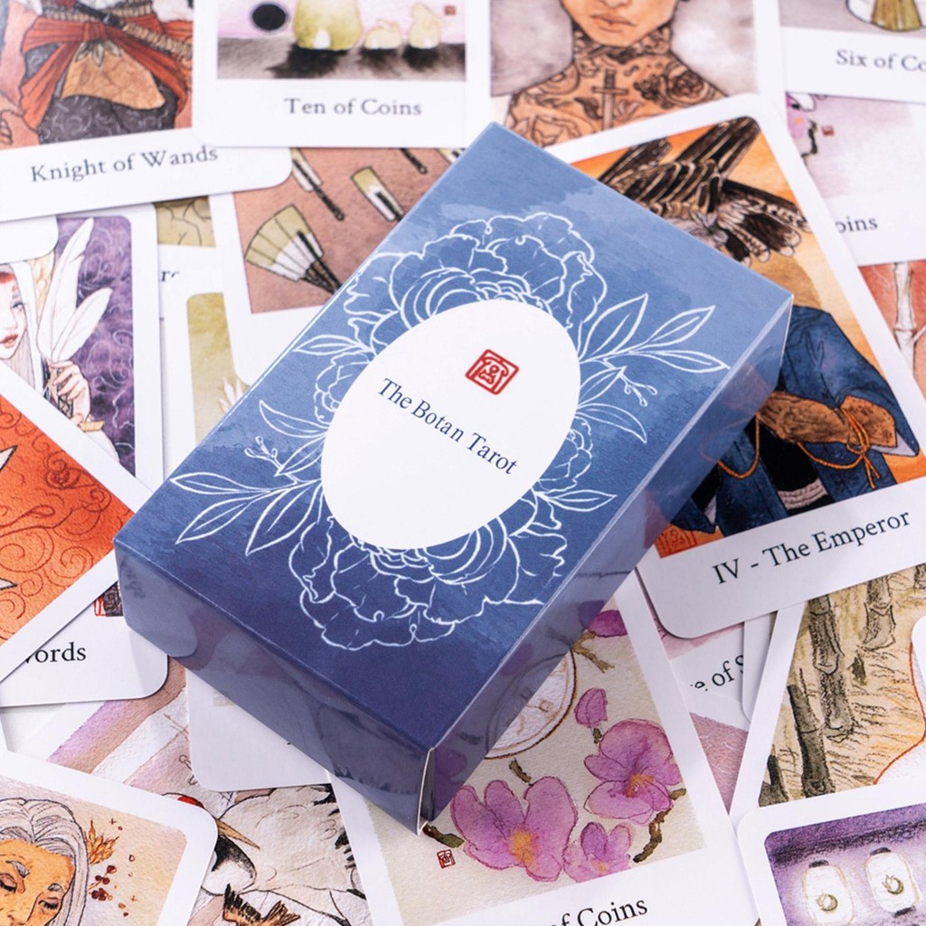 The Botan Tarot Bói toán Tarot Cards Fortune Telling Game Cards junlavn