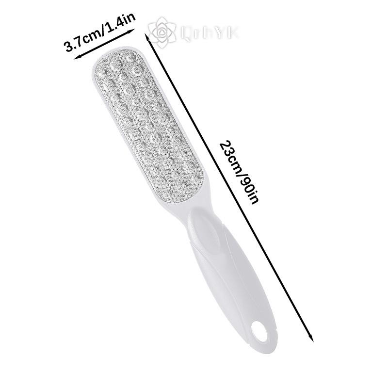 Qrhyk Bàn Chân Hai Mặt Rasp Gót Chân Chà Ban Đá Mài Móng Chân Đế Cạo Gót Chân Calluses Sừng Chân Dụng Cụ Mới