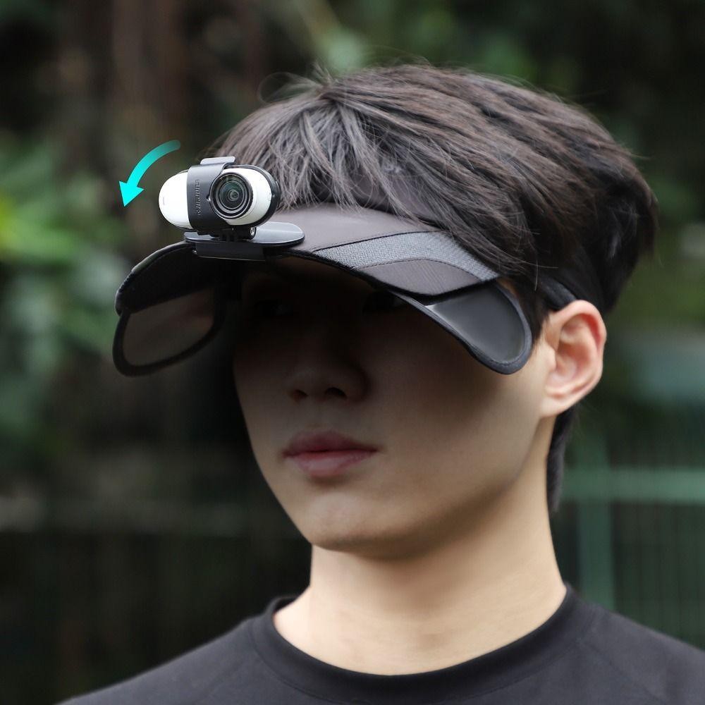 Mũ YRBWD Dễ Dàng Kẹp Gắn, Phụ Kiện Camera Hành Động Kẹp Mũ, Xoay 360 Bền Đẹp Khung Phát Hành Nhanh Cố Định Giá Đỡ Cho Insta360 GO 3 / GO 3S