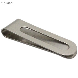 Tutuche Slim Thép không gỉ Kẹp tiền Ví Thẻ tín dụng ID Người giữ tiền VN