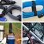 Dây đeo móc và vòng lặp BORAGETE, Dây đeo dây có thể điều chỉnh chiều dài cắt miễn phí, với 25 khóa may màu đen DIY