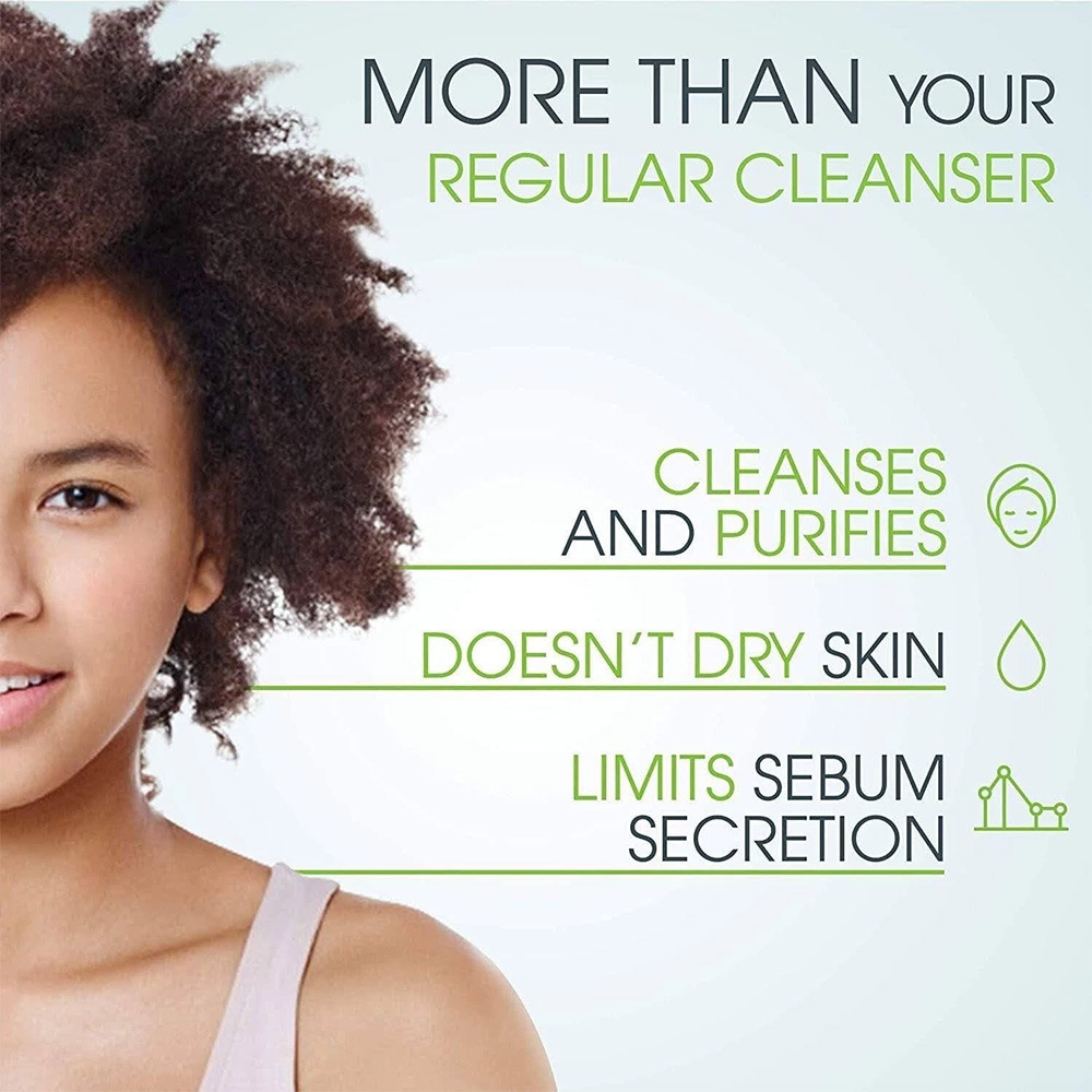 BIODERMA Sebium Gel Moussant Deep Cleansing, Oil Control Facial Cleanser for Oily Acne Skin