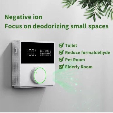 Máy lọc không khí Máy lọc không khí cầm tay cho gia đình Máy tạo Ion âm Máy làm mát không khí Ion Máy tạo Ozone cho phòng ngủ Nhà vệ sinh
