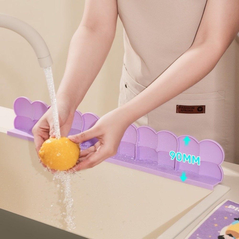 HAPPYNOOK Bồn Rửa Bảo Vệ Nước, Bồn Rửa Có Thể Giặt Bằng Silicon, Chất Lượng Cao Ổn Định Nâng Cao Cốc Hút Bồn Rửa Nước Giữ Nhà Bếp Phòng Tắm