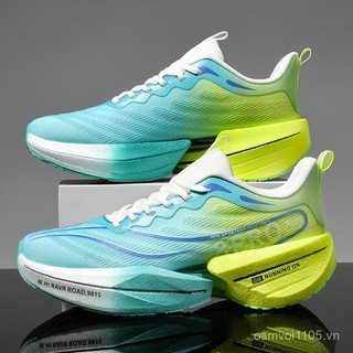 Giày đôi có sẵn Giày chạy bộ Giày chạy bộ Marathon Giày đua chống trượt Giày chạy bộ