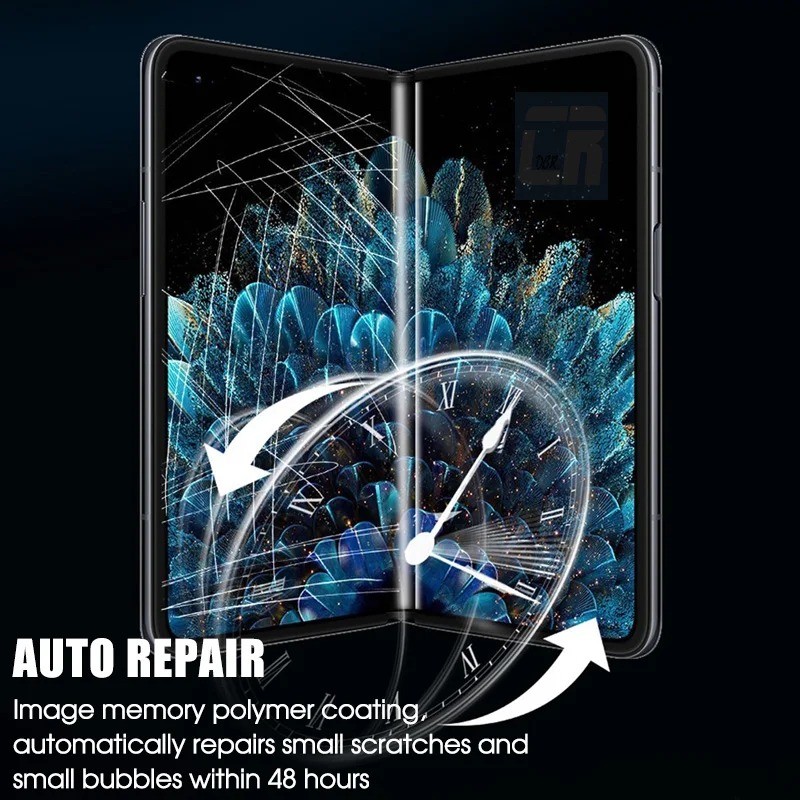 1-2 Chiếc Điện Thoại Có Thể Gập Lại HD Trong Suốt Mềm Hydrogel Cho Oppo Find N5 N3 Miếng Dán Bảo Vệ Màn Hình Siêu Mỏng Cho Oppo Find N2 N Mặt Sau Phim Mềm