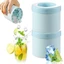 GIL Xô Đá, Xi Lanh Khuôn Đá Có Thể Tái Sử Dụng, Silicon Di Động Nhanh Đông Lạnh Cốc Đá Mùa Hè DIY Tủ Lạnh Máy Làm Đá