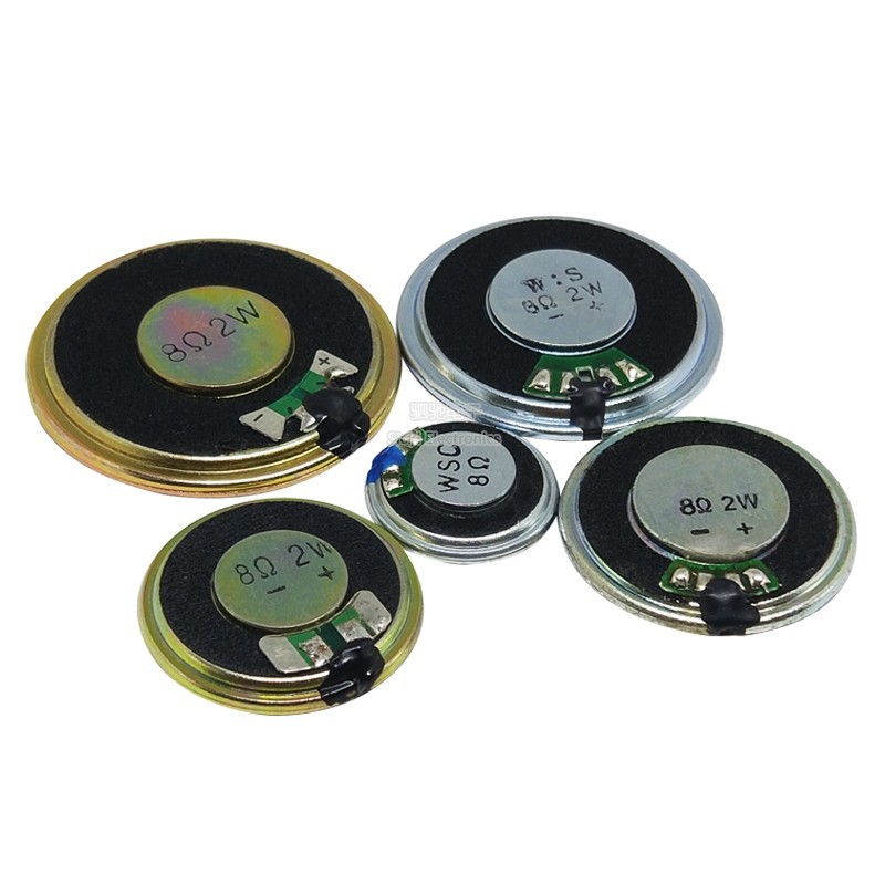2W 8R Loa Nhỏ Loa Bộ Khuếch Đại Công Suất Âm Thanh Phụ Kiện 20MM / 28MM / 30MM / 36MM / 40 / 50MM
