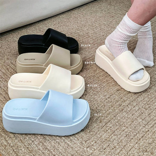 Xixitiao Tăng Chiều Cao 7cm Nữ Mặc Bên Ngoài Dép Đi Biển Mùa Hè Thoải Mái