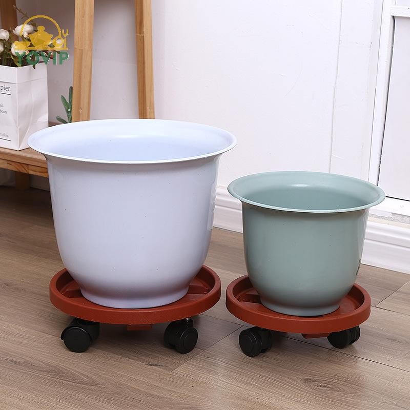 YOVIP Có Thể Tháo Rời Chân Đế Chậu Hoa Khay Có Bánh Xe Đa Năng Cán Nặng Giá Chậu Hoa Trong Nhà Và Ngoài Trời Ban Công VN