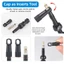 Van lốp xe đạp không săm, Van lốp xe đạp lõi đồng thau có thể tháo rời 40 / 50 / 65 / 80mm, Phụ kiện xe đạp núm vú F / V cho xe đạp MTB đường trường