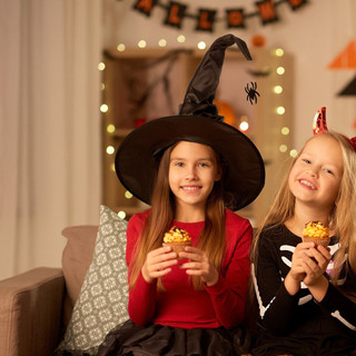 [3-5 Ngày Đến] Mũ Phù Thủy Halloween Với Thiết Kế Nhện Đen, Phụ Kiện Trang Phục Vải Bền Đẹp Cho Người Lớn & Trẻ Em, Cosplay Phù Thủy Dự Tiệc Ma Thuật