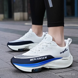 Giày Thể Thao Ngoài Trời Đệm Không Khí Giày Chạy Bộ Marathon Giày Nam Chống Trơn Trượt Chạy Bộ