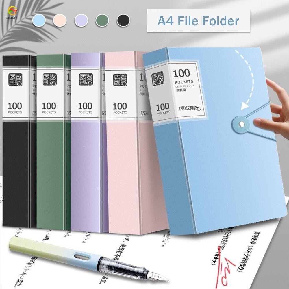 ECHOG A4 File Organizer, Thư mục tập tin A4 chống nước đa chức năng ...