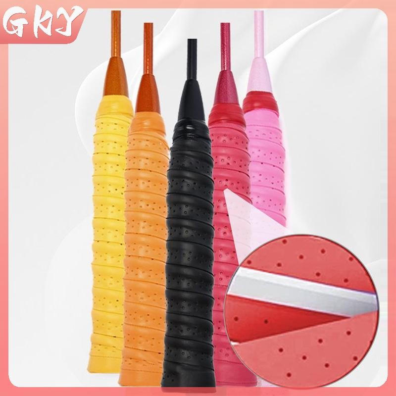 GKY Cầu Lông Vợt Sweatband Siêu thấm Chống Trơn Trượt Thoáng Khí Dây Buộc Cho Tennis Cầu Lông Cần Câu Băng Thay Thế Mồ Hôi Ban Nhạc GKY