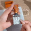 Con dấu ngày con lăn bằng gỗ TUYỆT VỜI, Dấu tài khoản tay DIY có thể điều chỉnh theo phong cách cổ điển, Chất lượng cao 2 kiểu con lăn Thiết kế tay cầm bằng gỗ Làm thẻ tem