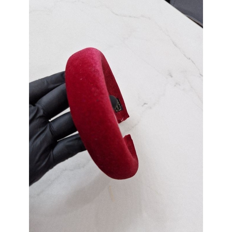 cài băng đô vải nhung xịn bản 3cm dùng để cài đầu kết hợp cùng áo dài nhung dùng để chụp ảnh, biểu diễn văn nghệ