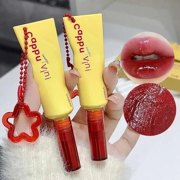Gương Nước Lỏng Son Môi Pha Lê Thạch Son Bóng Dưỡng Ẩm Gợi Cảm Môi Plumper Lip Tint Trang Điểm Lâu Dài Mỹ Phẩm Hàn Quốc