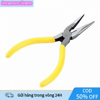【COD】Kìm Mỏ Nhọn 4.5inch Vàng – Dụng Cụ Sửa Điện, Gỡ Đinh, Cắt Dây Chuyên Dụng Nhỏ Gọn