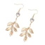 XGB Lấp Lánh Kim Cương Giả Baroque Treo Lá Bông Tai Nhẹ Thanh Lịch Thiết Kế Kim Loại Trang Sức Dịp Chính Thức