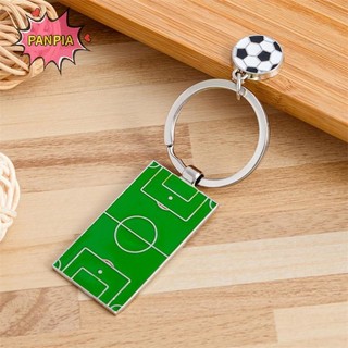 [PNPIA] Móc khóa sân bóng đá sáng tạo Bóng đá kim loại Bóng rổ Pendents Đội người hâm mộ Quà tặng lưu niệm thể thao Người giữ chìa khóa ô tô Phụ kiện VN