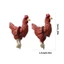 Treeling Phim hoạt hình thu nhỏ Fowl Ear Studs Thiết kế sành điệu Trường làm việc phù hợp Tập hợp xã hội