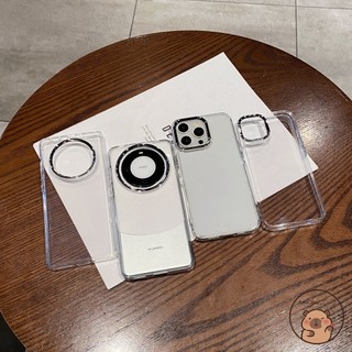 Dành Cho Google Pixel 10 9 Pro XL 9A 8 8A 7 7A 6 6A 5 5A XL 4 4A 3A 5G 4G Vỏ Điện Thoại Đơn Giản Mạ Ống Kính Trong Suốt Trong Suốt Chống Rơi Vỏ Mềm Chống Sốc Ốp Lưng Cove