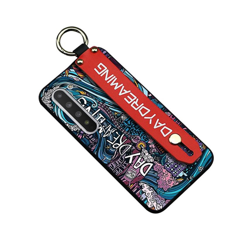 Ốp Điện Thoại Graffiti Bảo Vệ Cho Sharp Aquos R5G Silicone Cá Tính Thiết Kế Thời Trang Ốp Lưng Chống Sốc Bền Chống Bụi Bẩn Dây Đeo Tay Chống Va Đập Giá Đỡ Điện Thoại Dây Đeo Cổ Tay