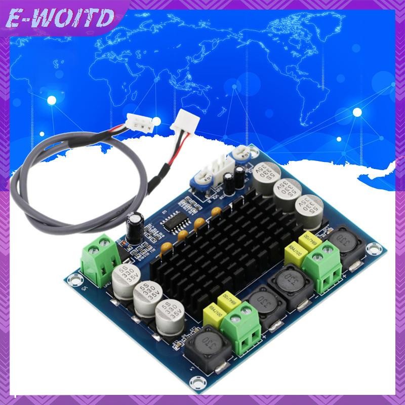 E-WOITD Chip Chính Hãng TPA3116 D2 XH-M543 12V 24V 120W * 2 Bảng Khuếch Đại Âm Thanh Công Suất Kép 120W X2 TPA3116D2 E-WOITD