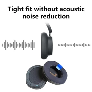 BTM 1 Cặp Miếng Đệm Tai Cho Q200 Q300 Q400 Q6 Q800 Tai Nghe Đệm Tai Nghe Xốp Tai Nghe Thay Thế Một Phần Xốp Earmuff Cove
