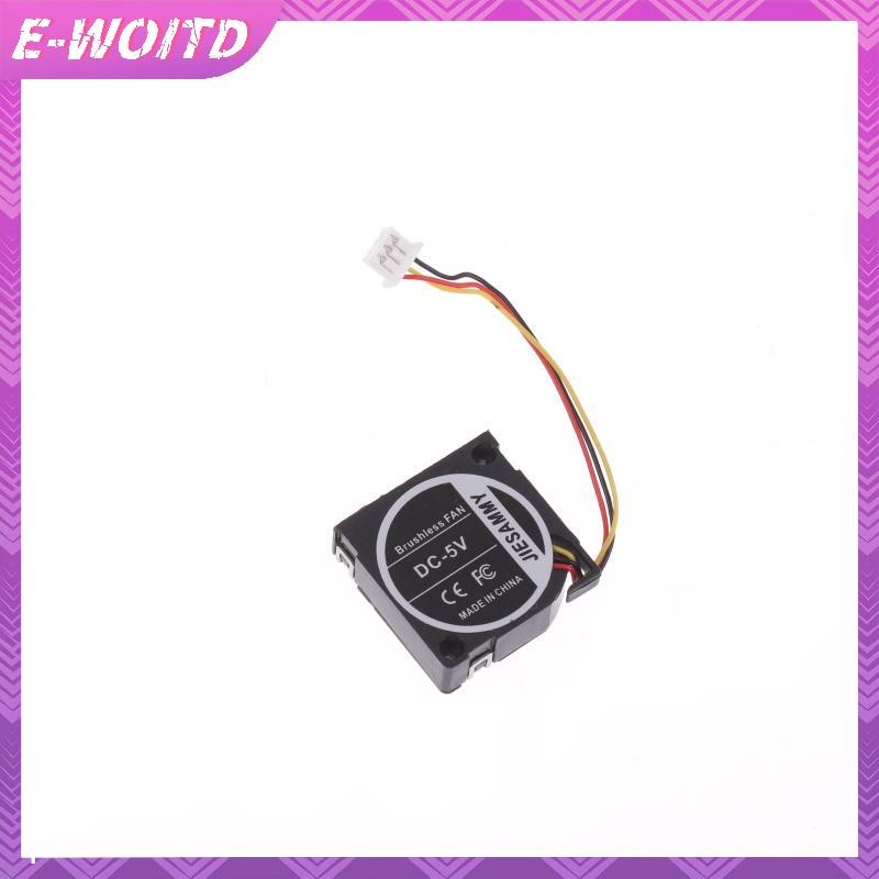 E-WOITD Mới 2006 Turbine 2006 Máy Thổi 5V 0.03A 20MM Quạt Kiểm Tra Tốc Độ Im Lặng Quạt Thổi 6200RPM Quạt 3wire E-WOITD
