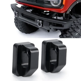 Compatible With TRX4M For Defender 1/18 RCクローラーカーアクセサリーパーツアルミ合金フロン  Compatible With TRX4M For Bronco 1/18 RCクローラーアップグレードパーツCNCアルミフロントリ For  Bronco For Defender For TRX-4M 1/18 RC クローラーカー用 アルミ合金 ... Compatible With TRX4M For Bronco 1/18 RCクローラーアップグレードパーツCNCアルミフロントリ