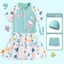 Bộ Đồ Bơi Trẻ Em Kitty Dễ Thương - Váy Bơi Chống Nắng, Nhanh Khô, Kèm Phụ Kiện