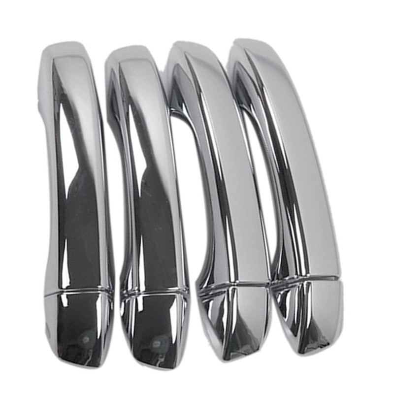 Dành Cho MG ZS 2017-2020 Chrome Tay Nắm Cửa Ô Tô Bao Viền Dán Bên Ngoài Tay Nắm Cửa Bao