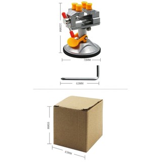 【COD】Ê Tô Nhỏ DIY Chuyên Dụng – Eto Mini Đế Hít Xoay 360 Độ, Kẹp Bàn Tiện Lợi Dành Cho Thợ Làm Đồ Thủ Công