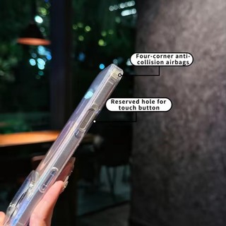 [JLK] Thích hợp cho vỏ iPhone 17pro max, 17 Air, 17Pro PC trong suốt + TPU Vỏ bảo vệ từ tính gradient lấp lánh cứng
