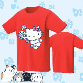 Áo sơ mi Hello Kitty YONEX nam nữ - thoáng khí, thoải mái, đa năng cho cầu lông và đi lại