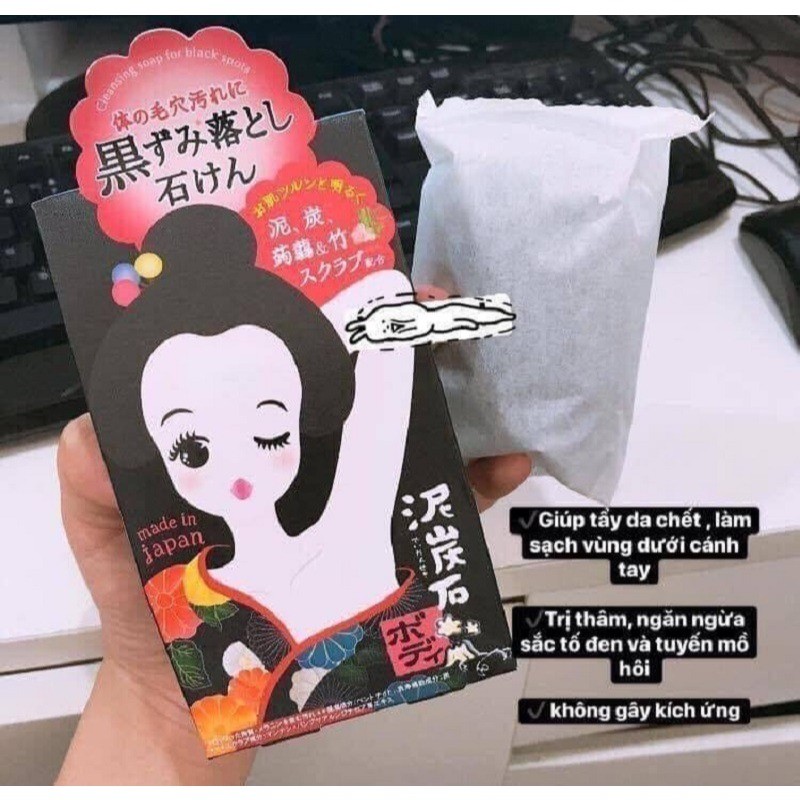 [DATE 2028] Xà Phòng Làm Mờ Thâm Nách Sáng Da 100g ,Giảm Thâm Vùng Da Dưới Cánh Tay