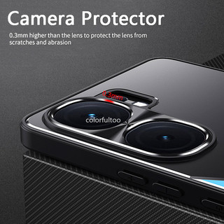 Ốp Điện Thoại Giáp Cho Vivo iQOO Neo 9 Pro Neo9 Pro Neo9Pro iQOONeo9 5G 2024 Ốp Lưng Kim Loại Mờ Sang Trọng Viền Mềm Vỏ Chống Sốc Chống Rơi