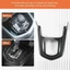 Sợi Carbon Cho Navara NP300 2016-2019 Xe Bánh Răng Dịch Chuyển Núm Khung Bảng Trang Trí Bao Viền Miếng Dán Phụ Kiện