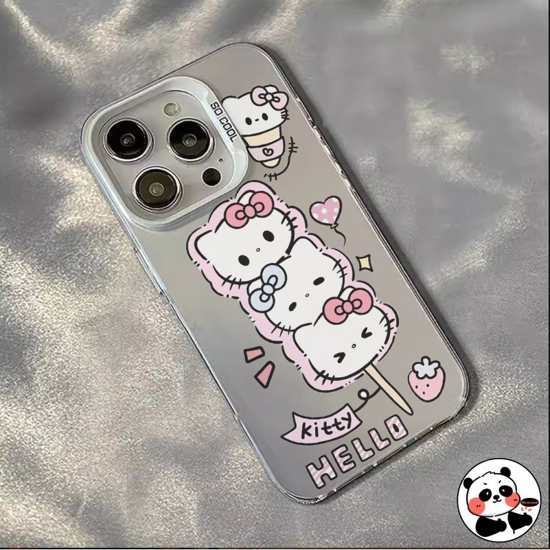 Vỏ Mèo KT Cho OPPO Find X7 X6 X5 A17 A17K A16K A16E A95 A83 A71 A39 A37 F11 Pro F1S F7 F5 A36 A76 A96 Neo 9 A12 A7 A5S Vỏ Điện Thoại Cứng Hoạt Hình Dễ Thương Hello Kitty Girl