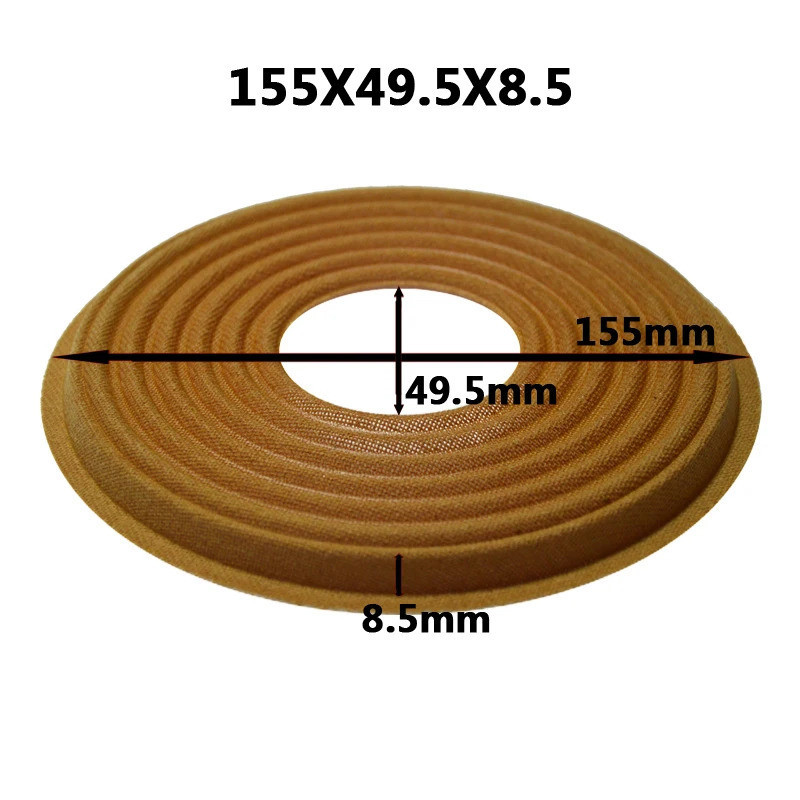 1 Chiếc 153x35.5 / 155x49.5 / 155x75.5 Mm Đàn Hồi Sóng Loa Siêu Trầm Loa Bass Sửa Chữa Nhện Giảm Chấn