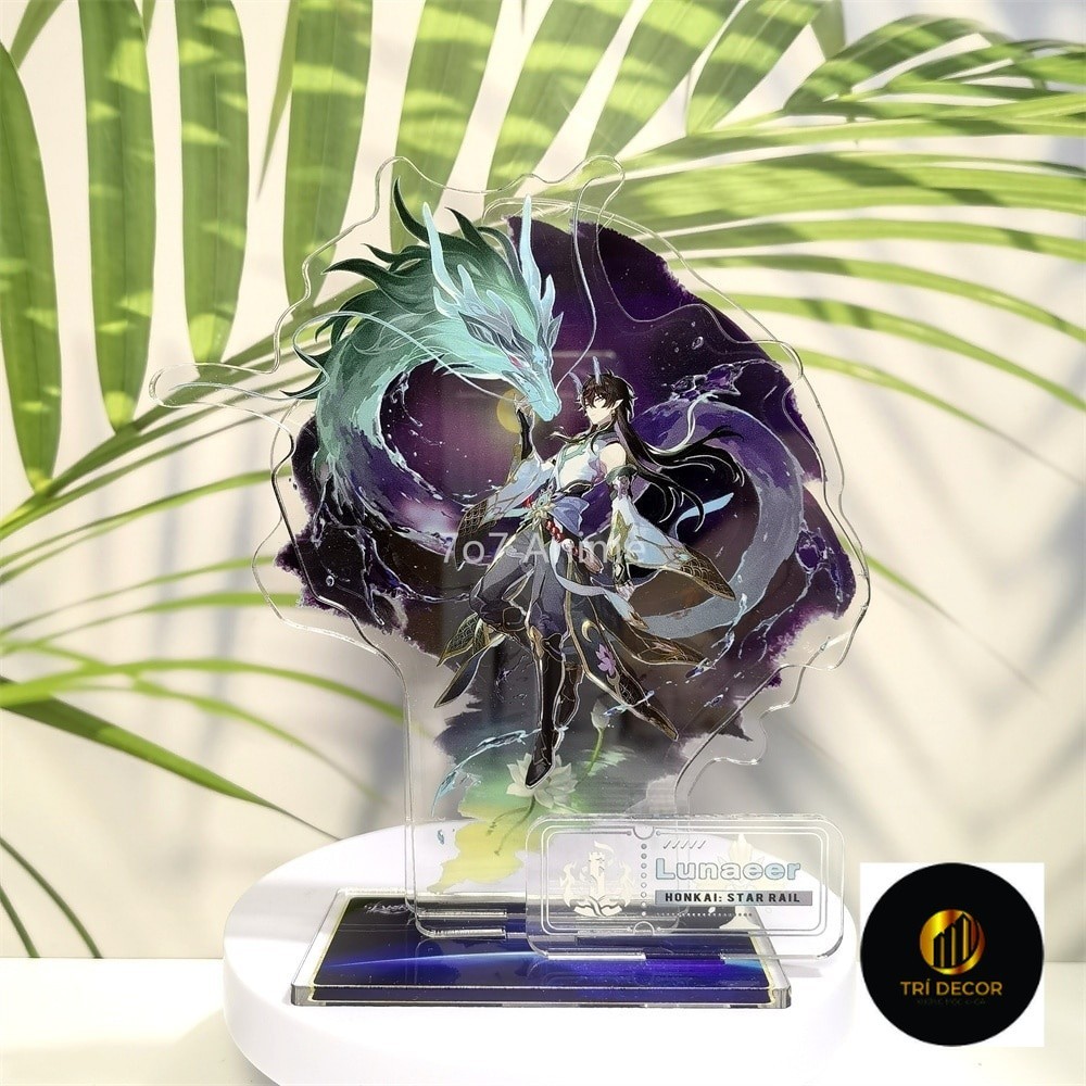 Mô hình Standee Game Honkai Star Rail Figures Lunae Blade Silver Wolf ...