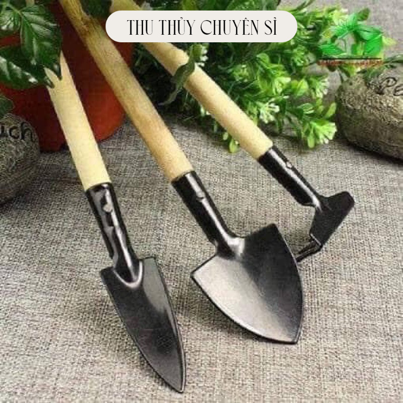 BỘ CUỐC XẺNG LÀM VƯỜN MINI 3 MÓN | Shopee Việt Nam