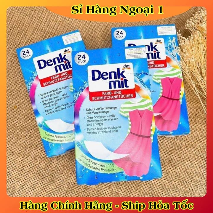 Giấy hút màu và chống phai màu quần áo DENKMIT của Đức