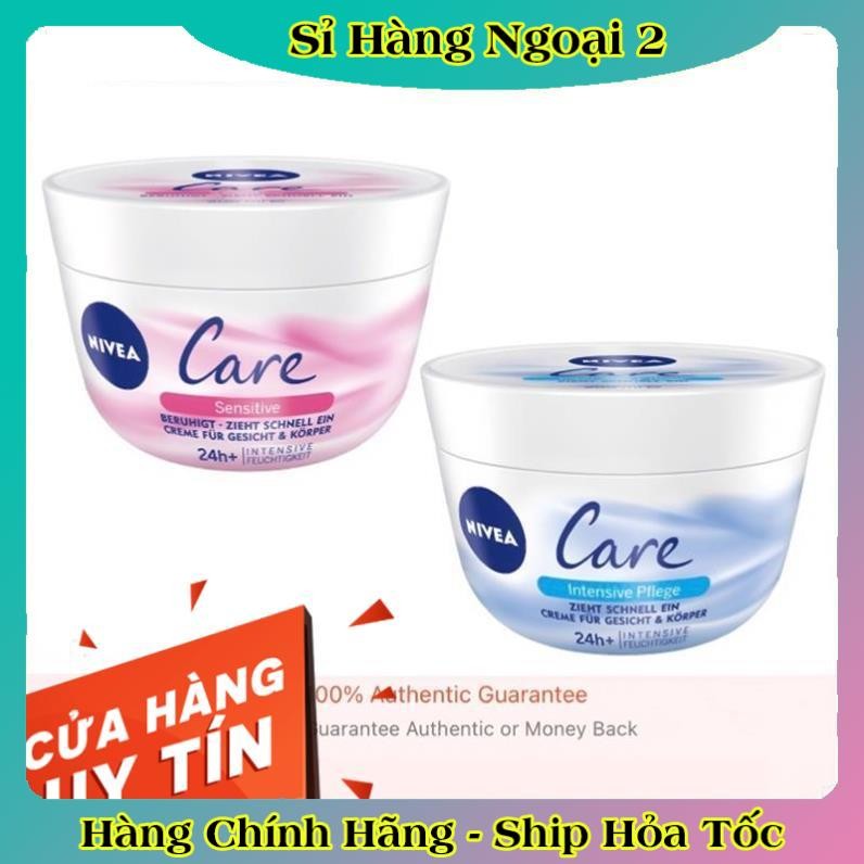 [auth] Kem dưỡng ẩm NIVEA CARE Đức - Siêu dưỡng ẩm chống khô da, chống nứt nẻ  🎀 [Hot]