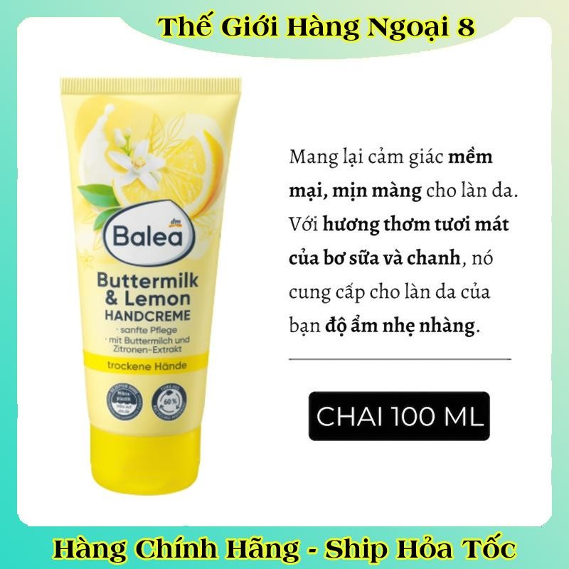 [DATE MỚI ĐỦ BILL] Kem dưỡng tay và móng Balea nội địa của Đức