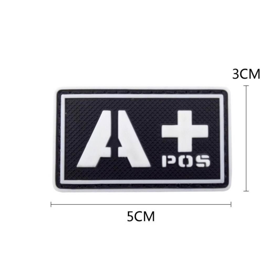 Patch_miếng dán nhóm máu PVC retro
